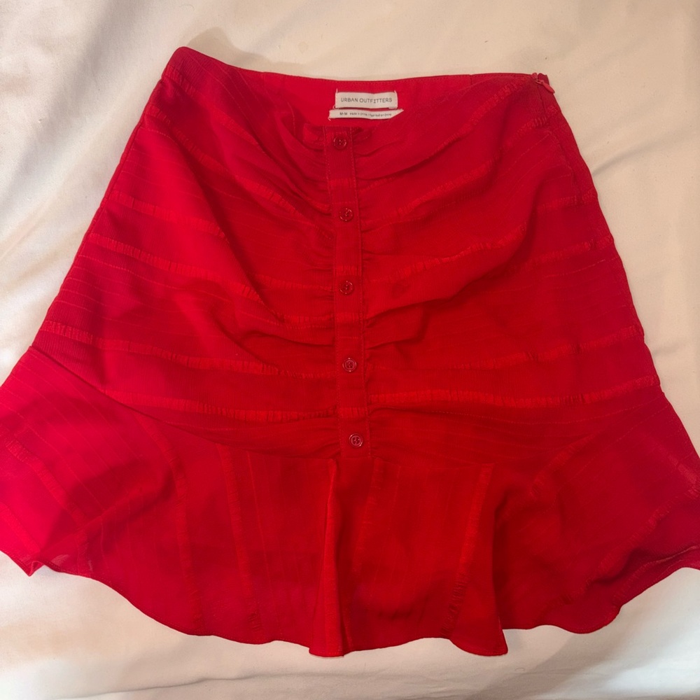 Red Skirt by Urban Outfitters